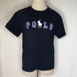 🔹Vintage Polo Tee with Puffy Letters